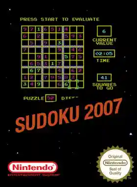 Sudoku 2007 (World) (v1.1) (RetroZone) (Aftermarket) (Unl)